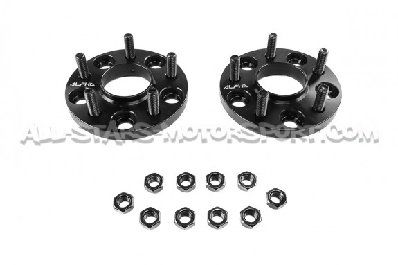 Elargisseurs de voies 15 ou 20mm Alpha Competition pour Honda Civic...
