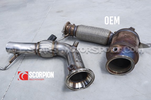 Downpipe decata Scorpion pour Mini Cooper S / JCW / GP3 F56