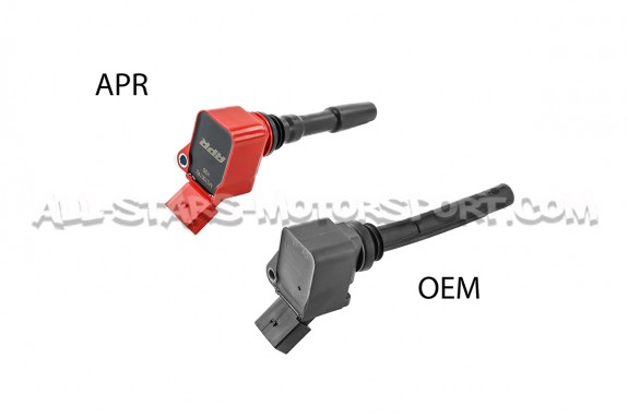 Bobines d'allumage APR rouge pour Audi S4 / RS4 B9 et S5 / RS5 F5 2...
