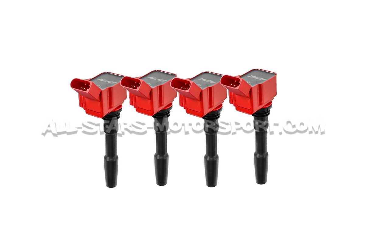 Bobines d'allumage APR rouge pour S3 8V / S3 8Y / Golf 7 GTI / Golf 8 R / Leon 3 Cupra