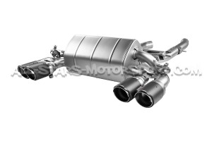 BMW M2 Comp F87 Akrapovic Slip-On Titanium Exhaust