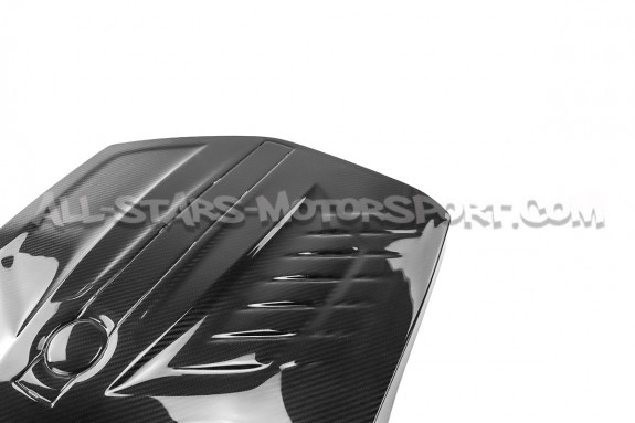 Tapa de motor de fibra de carbono Eventuri para BMW M2 F87 N55