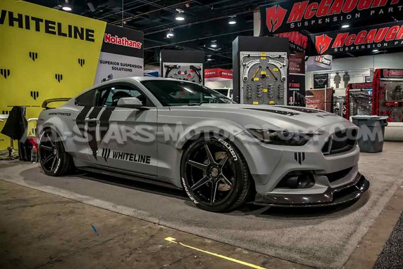 Ressorts courts Whiteline -35mm / -30mm pour Ford Mustang S550 5.0