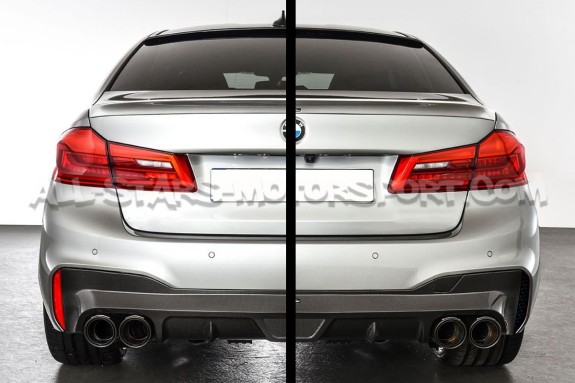 BMW M5 F90 Acexxon Honeycomb Rear Reflector Deletes