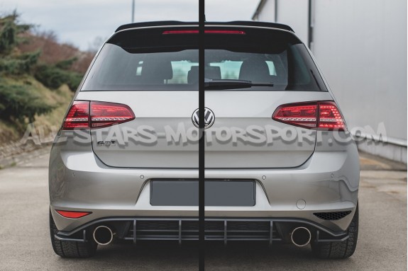 Golf 7 GTI Acexxon Honeycomb Rear Reflector Deletes