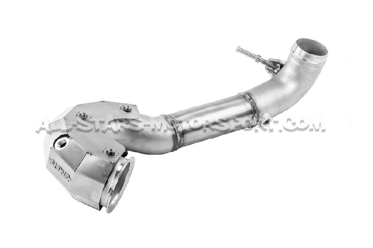 Alpha Performance Decat Downpipe for Mercedes CLA 45 / A45 AMG W176