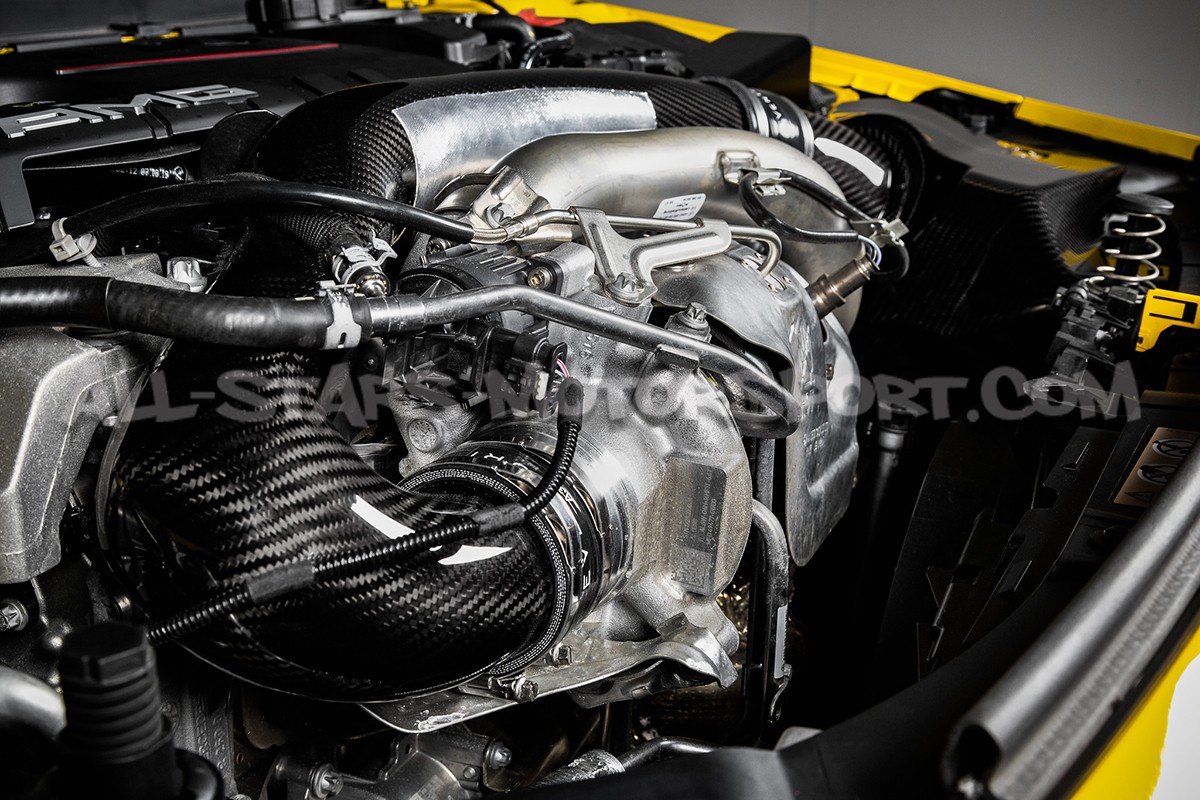 Eventuri Black Carbon Turbo Tube - Mercedes AMG A35 / CLA35 Hybrid
