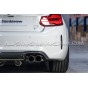 Suppression de réflecteurs catadioptres arrières Acexxon pour BMW M2 / M2 Comp F87