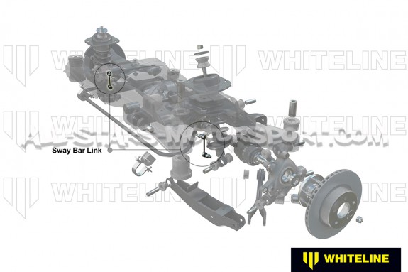 Bieletas de barra estabilizadora trasera Whiteline para 135i / 140i...