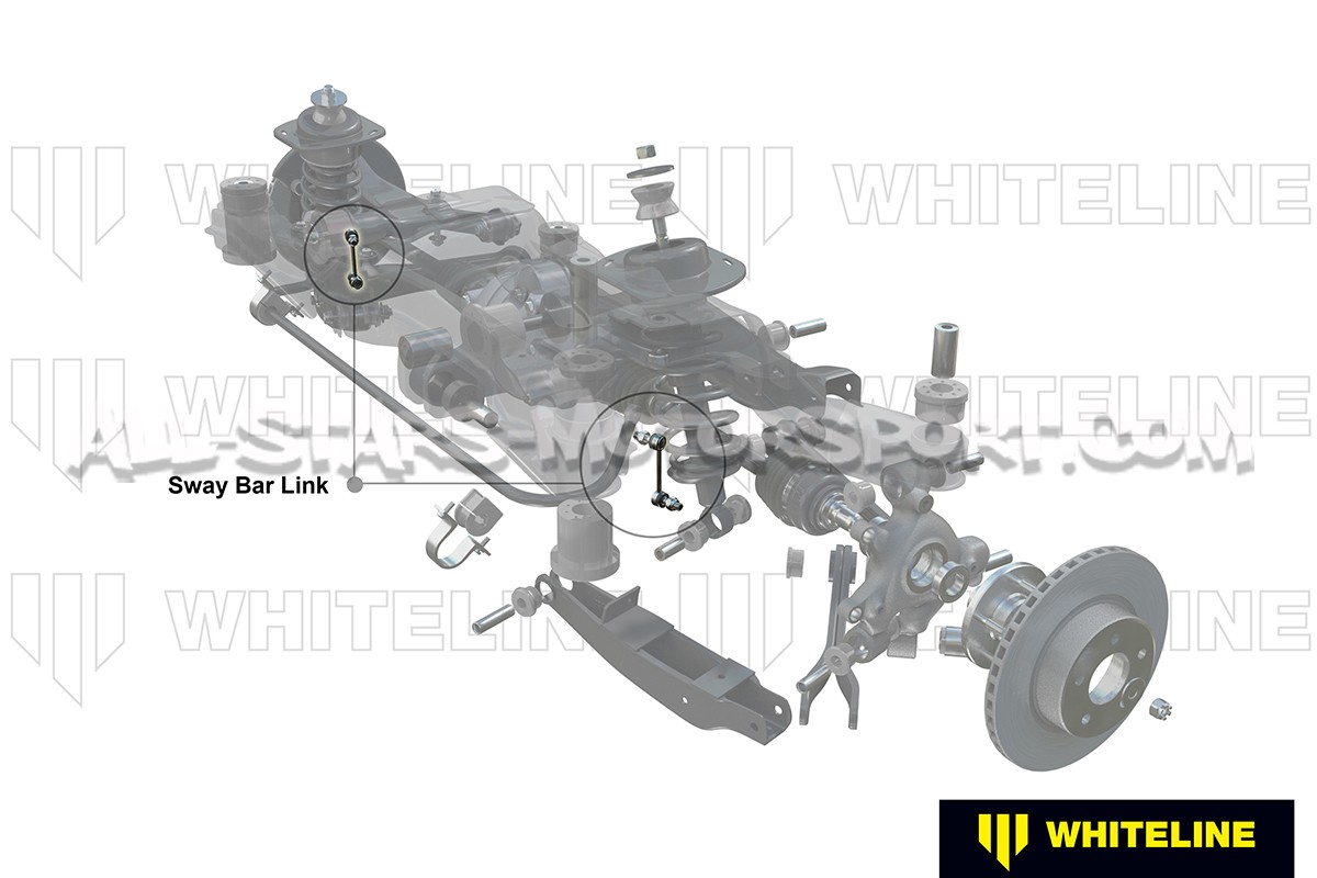 M135i / M140i / M235i / M240i / M2 F2x / Supra GR A90 / Evo 10 Whiteline Adjustable Rear Sway Bar Link Kit