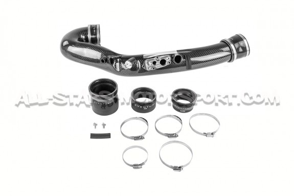 Tubo entrada de turbo de carbono Eventuri para Mercedes Benz A35 AM...
