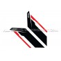 APR Sideburns Fender Decals Black or Silver / Red