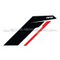 APR Sideburns Fender Decals Black or Silver / Red