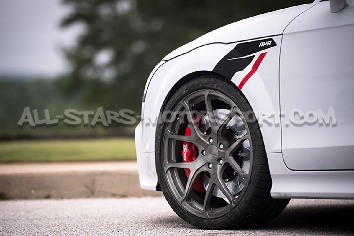 APR Sideburns Fender Decals Black or Silver / Red