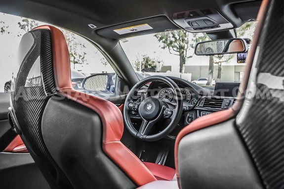 Couvre coque de siège Eventuri carbone pour BMW M3 F80 / M4 F8x / M...