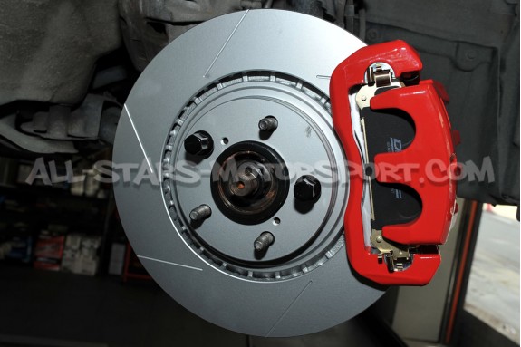 Disques de frein arrieres rainurés Dixcel SD pour Honda S2000