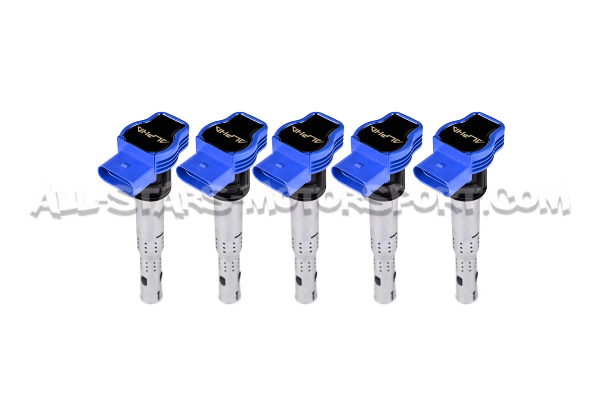 Bobinas Alpha Competition azul para Audi RS3 8P / TTRS Mk2 2.5 TFSI