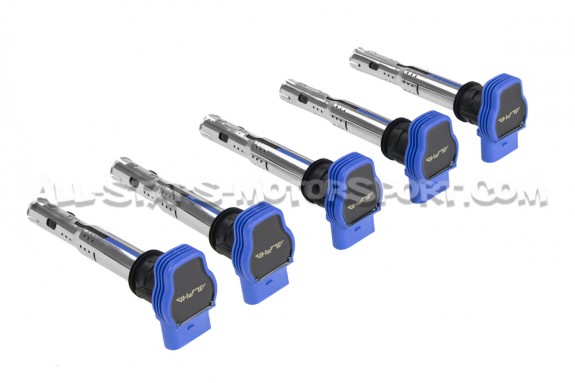 Bobinas Alpha Competition azul para Audi RS3 8P / TTRS Mk2 2.5 TFSI