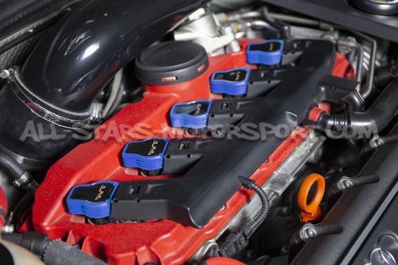 Bobines d'allumage Alpha Competition bleues pour Audi RS3 8P / TTRS...