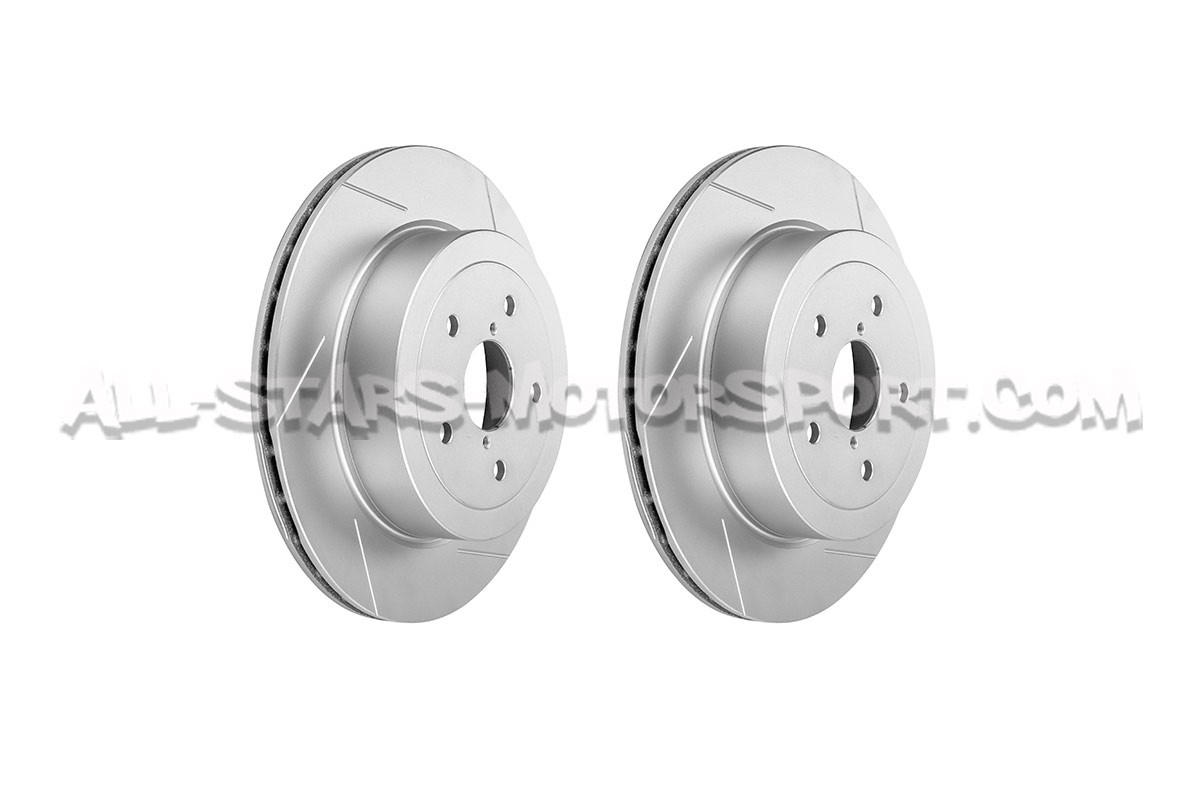 Discos de freno traseros ranurados Dixcel SD para Subaru Impreza STI 06-18