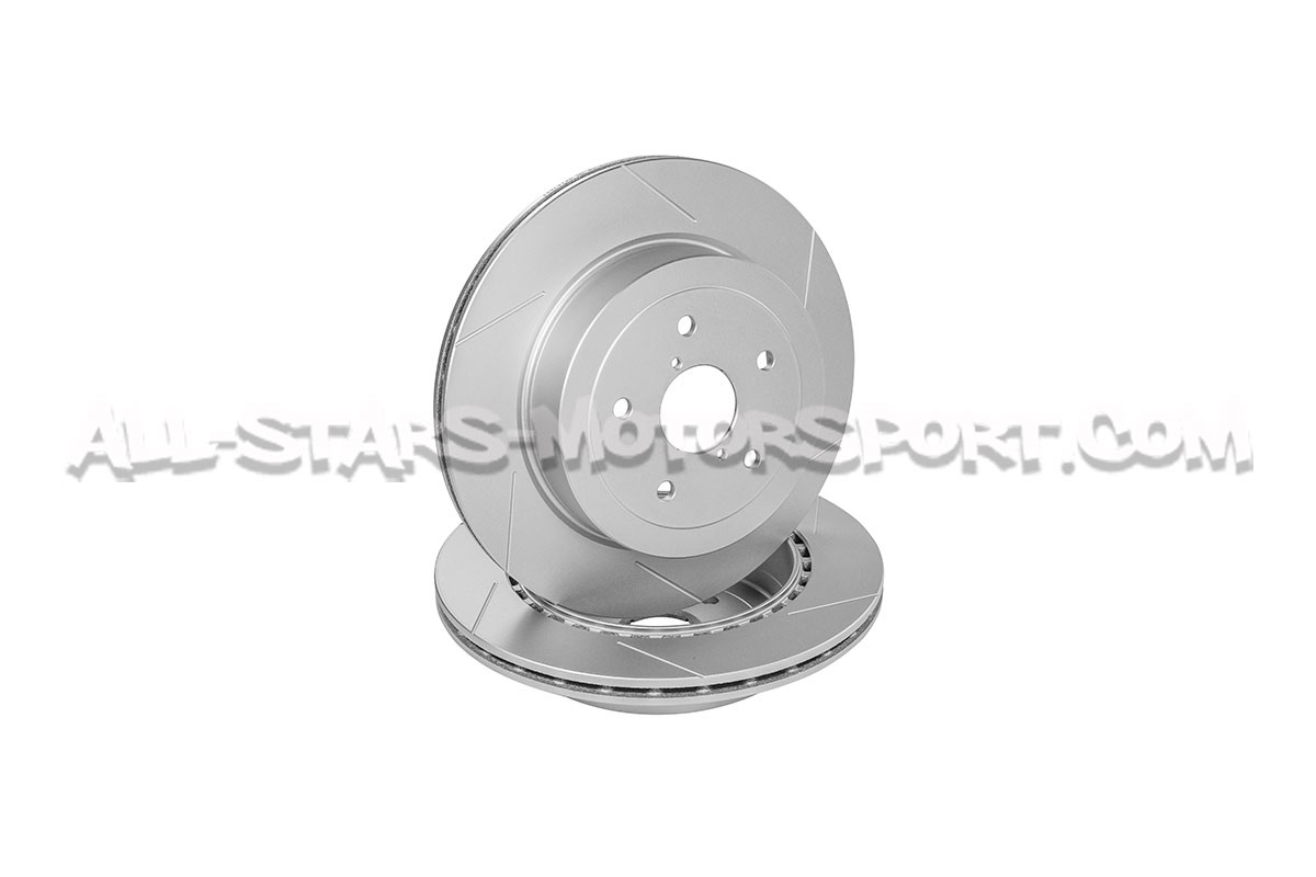 Subaru Impreza STI 06-18 Dixcel SD Slotted Rear Brake Discs