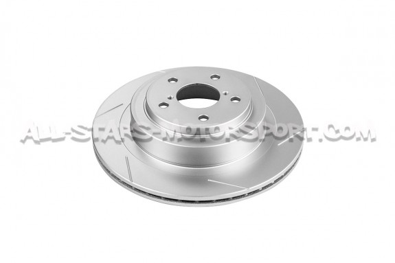 Discos de freno traseros ranurados Dixcel SD para Subaru Impreza WR...