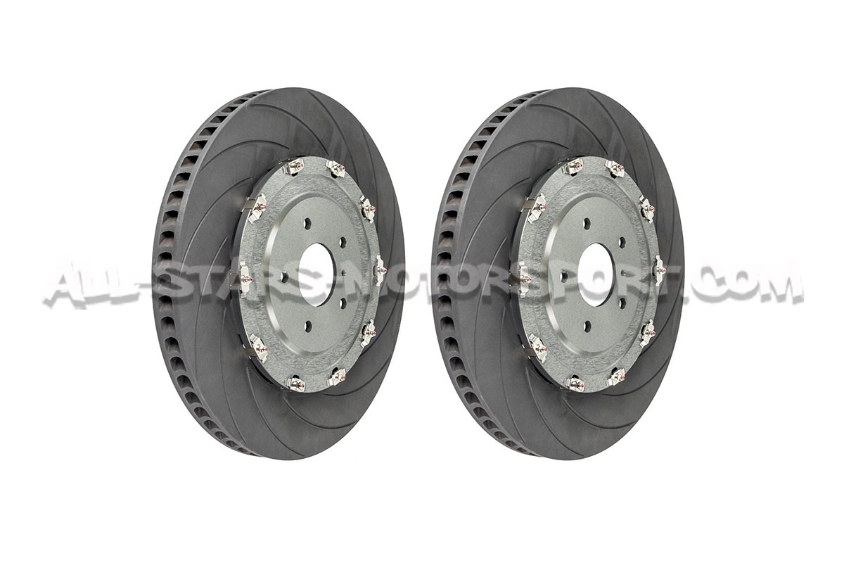 Kit de conversion para discos de freno delanteros 400mm Dixcel FS para Nissan R35 GTR