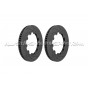 Disques de frein avants rainurés Dixcel FS pour Nissan R35 GTR 11-20 - 390mm
