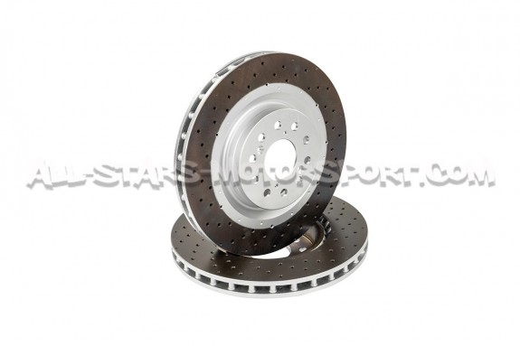 Disques de frein avants percés Dixcel FP pour Honda Civic Type R FK...