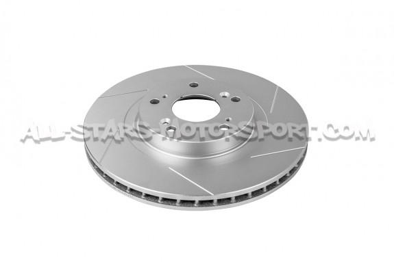 Discos de freno delanteros ranurados Dixcel SD para Honda Civic Typ...
