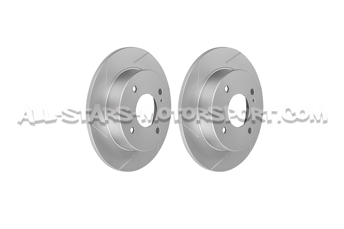 Disques de frein arrieres rainurés Dixcel SD pour Nissan 200sx S13
