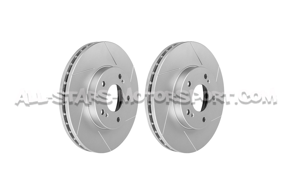 Discos de freno delanteros ranurados Dixcel SD para Nissan 200sx S14