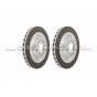 Disques de frein avants percés Dixcel FP pour Honda Civic Type R FK2 / FK8 / FL5