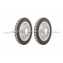 Disques de frein avants percés Dixcel FP pour Honda Civic Type R FK...