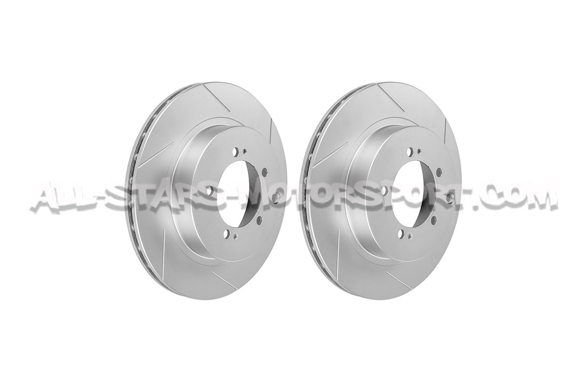 Disques de frein arrieres rainurés Dixcel SD pour Mitsubishi Lancer Evo 7 / Evo 8 / Evo 9