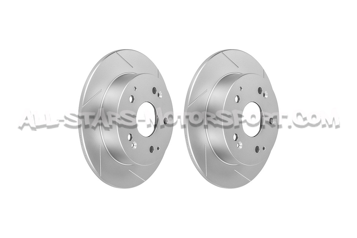 Discos de freno traseros ranurados Dixcel SD para Honda Civic Type R EP3