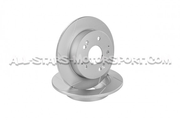 Discos de freno traseros ranurados Dixcel SD para Honda Civic Type ...
