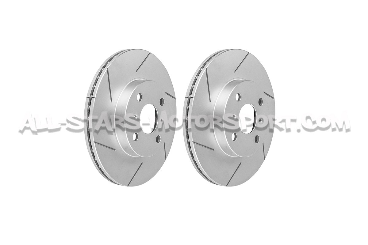Discos de freno delanteros ranurados Dixcel SD para Toyota MR2 ZZW30