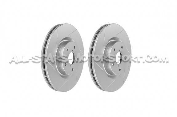 Subaru Impreza STI 06-18 Dixcel SD Slotted Front Brake Discs