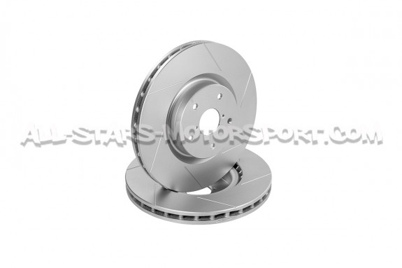 Discos de freno delanteros ranurados Dixcel SD para Subaru Impreza ...