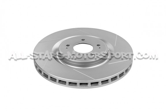 Discos de freno delanteros ranurados Dixcel SD para Mitsubishi Lanc...