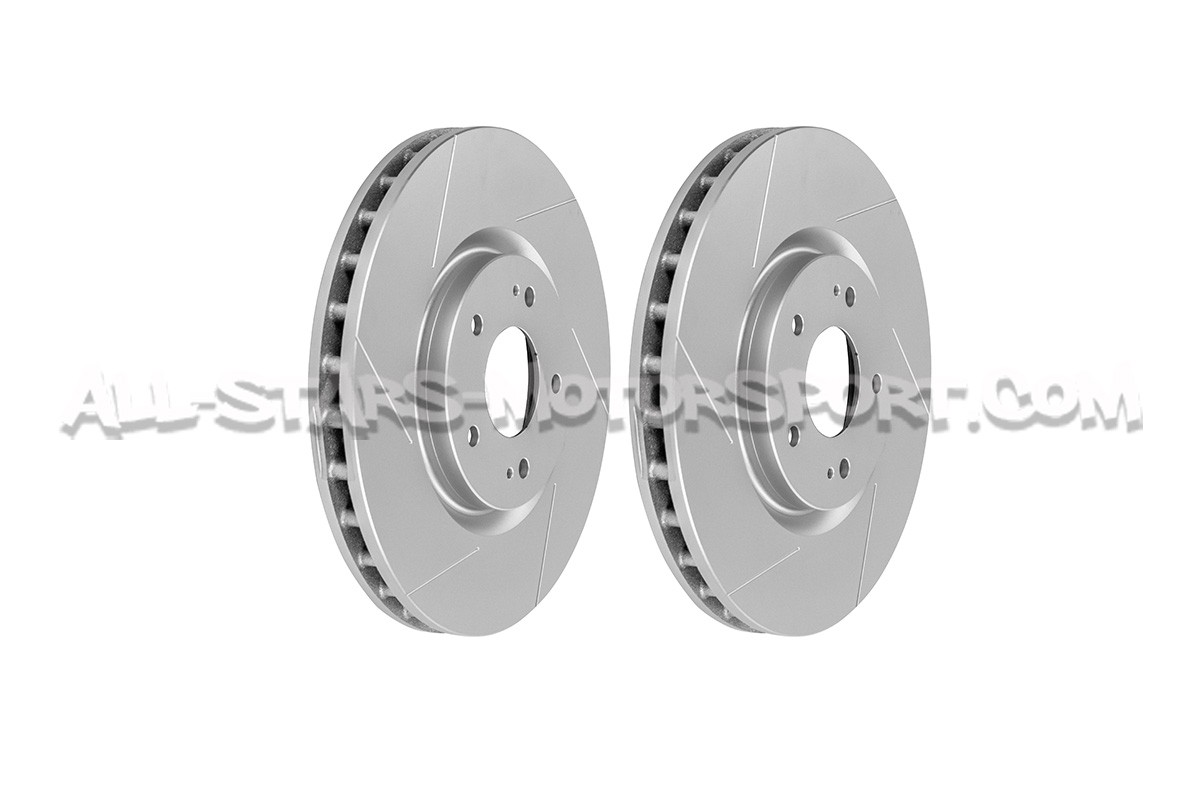 Discos de freno delanteros ranurados Dixcel SD para Mitsubishi Lancer Evo 7 / Evo 8 / Evo 9