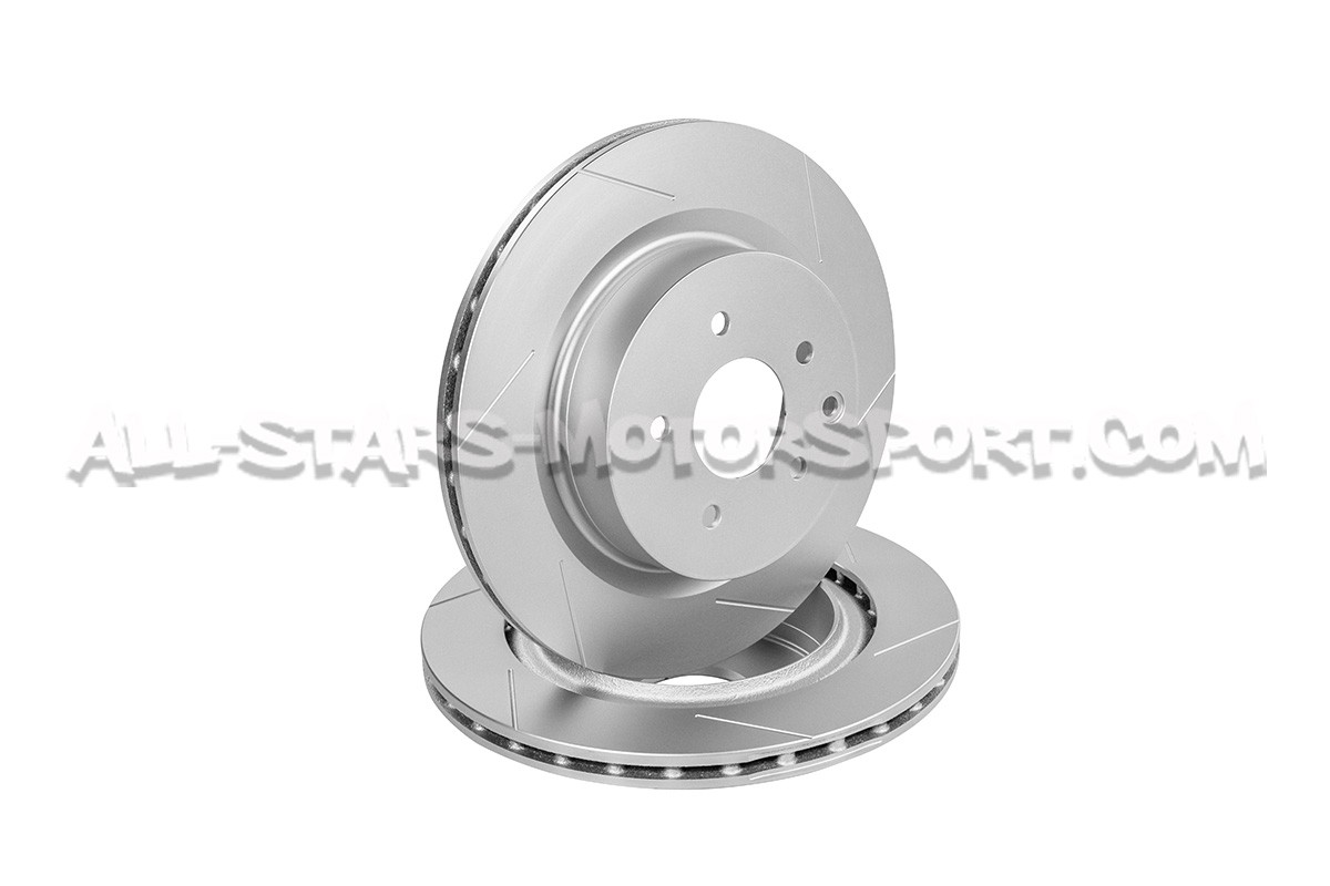 2 Discos Ranurados Perforados Traseros Jetta Vw Seat 253mm | Meses Sin