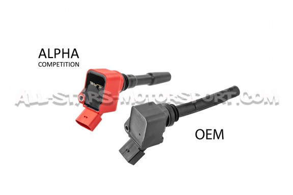 Bobinas de encendido Alpha Competition rojo para Audi RS3 8V.5 y TT...