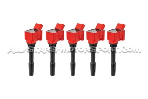 Alpha Competition red ignition coils for Audi RS3 8V.5 and TTRS 8S 2.5 TFSI