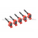 Bobines d'allumage Alpha Competition rouge pour Audi RS3 8V.5 et TT...