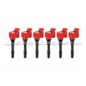 Alpha Competition red ignition coils for Audi S4 / RS4 B9 and S5 / ...