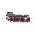 Couvre moteur carbone et kevlar rouge Eventuri pour Audi RS3 8V.5 /...