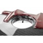 Tapa de motor de fibra de carbono y kevlar rojo Eventuri para Audi RS3 8V.5 / TTRS 8S y RS3 8Y