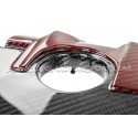 Couvre moteur carbone et kevlar rouge Eventuri pour Audi RS3 8V.5 /...